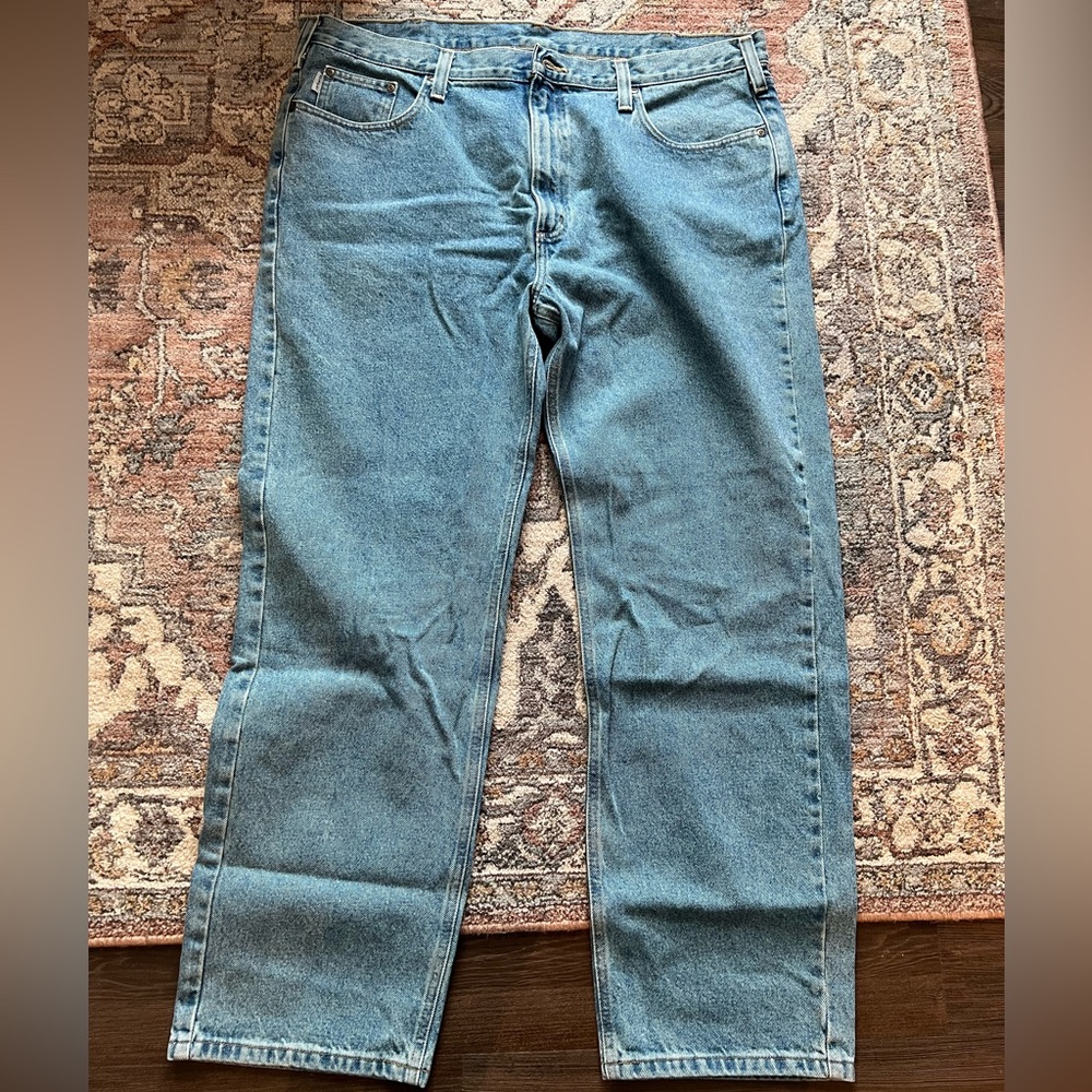 Carhartt Men's Relaxed Fit Blue Jeans